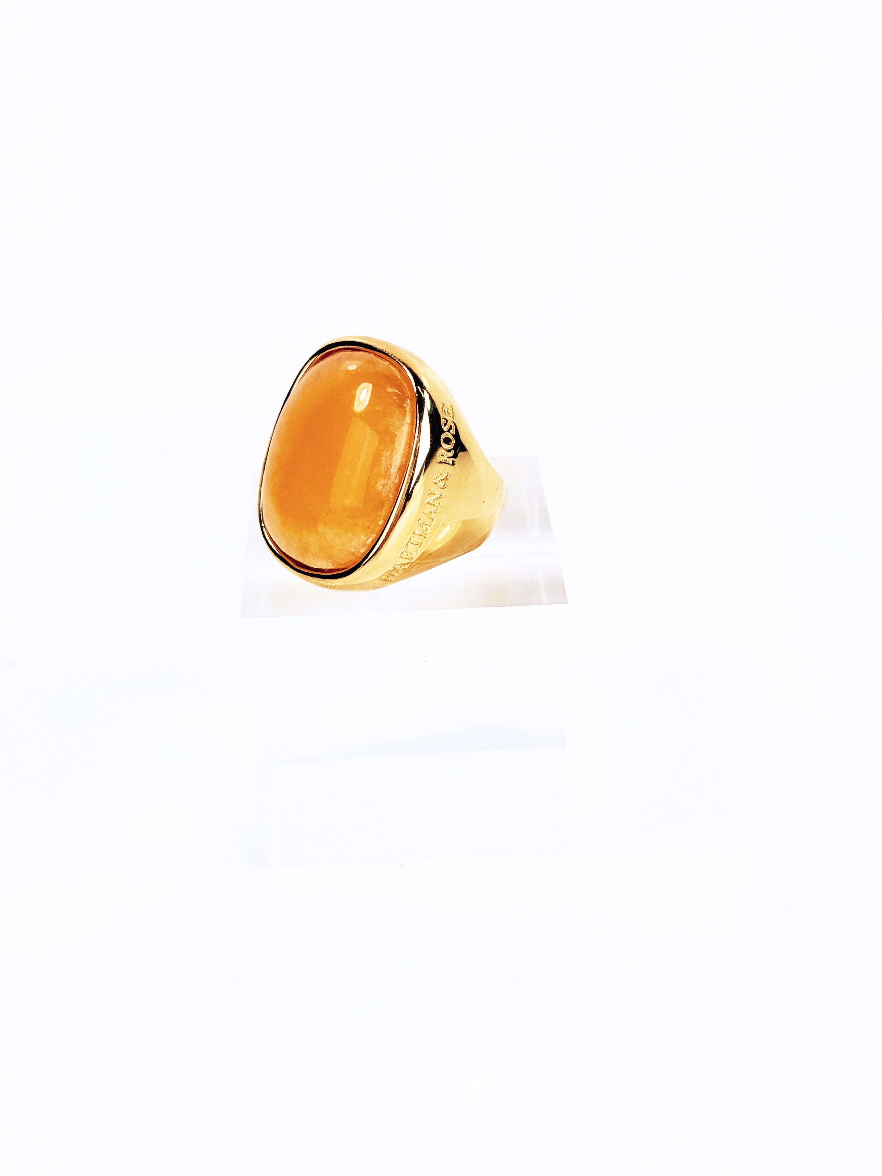 Honey Jade Ring