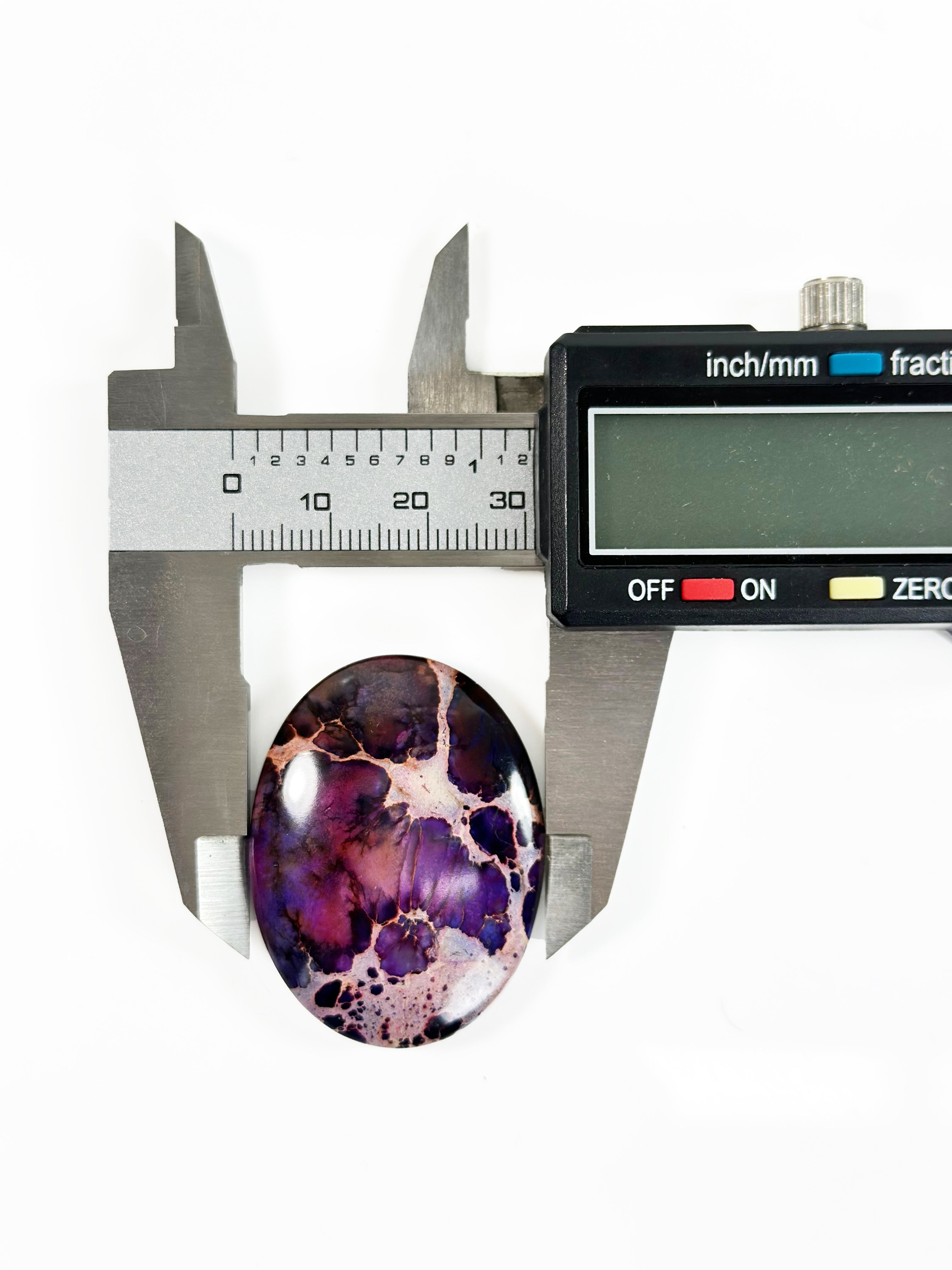 Purple Imperial Terra Jasper 30x40mm Oval Cabochon - Job Lot 150