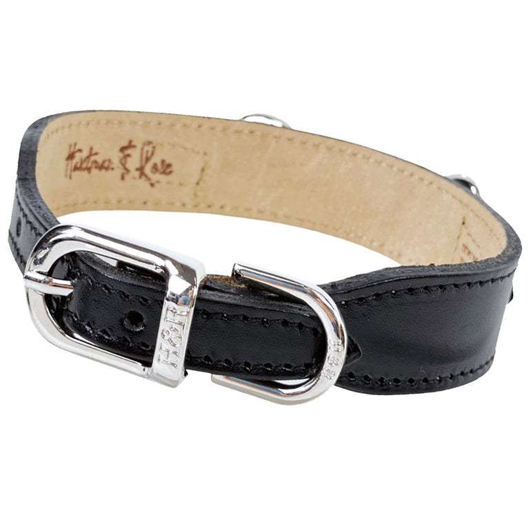 Belmont in Jet Black & Nickel