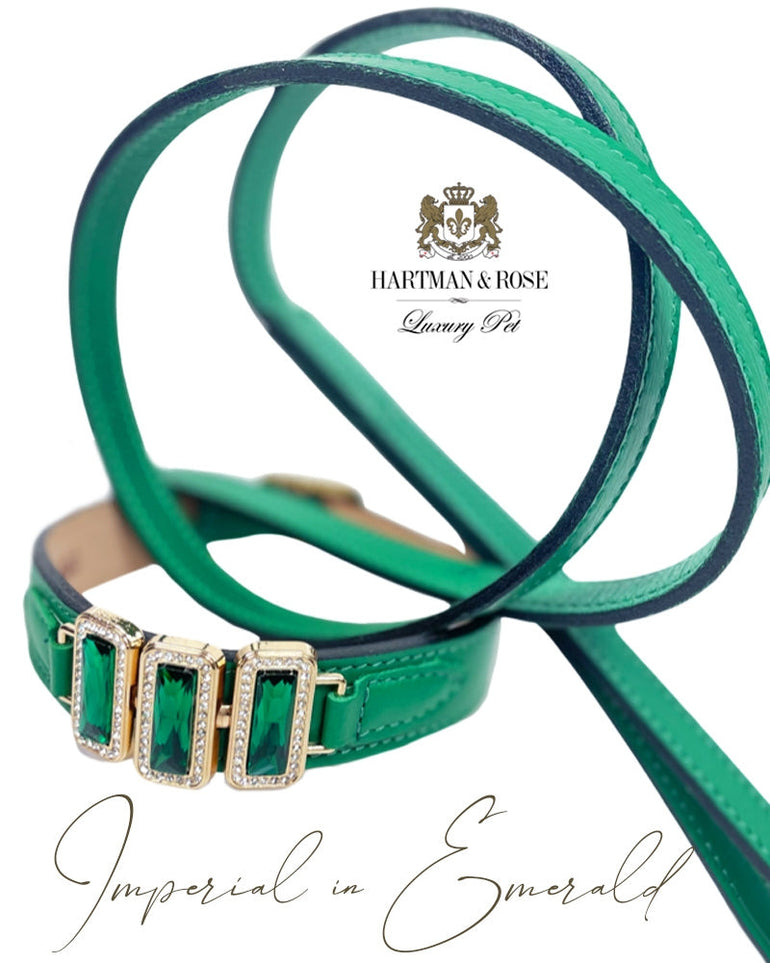 Imperial Lead in Emerald & Gold