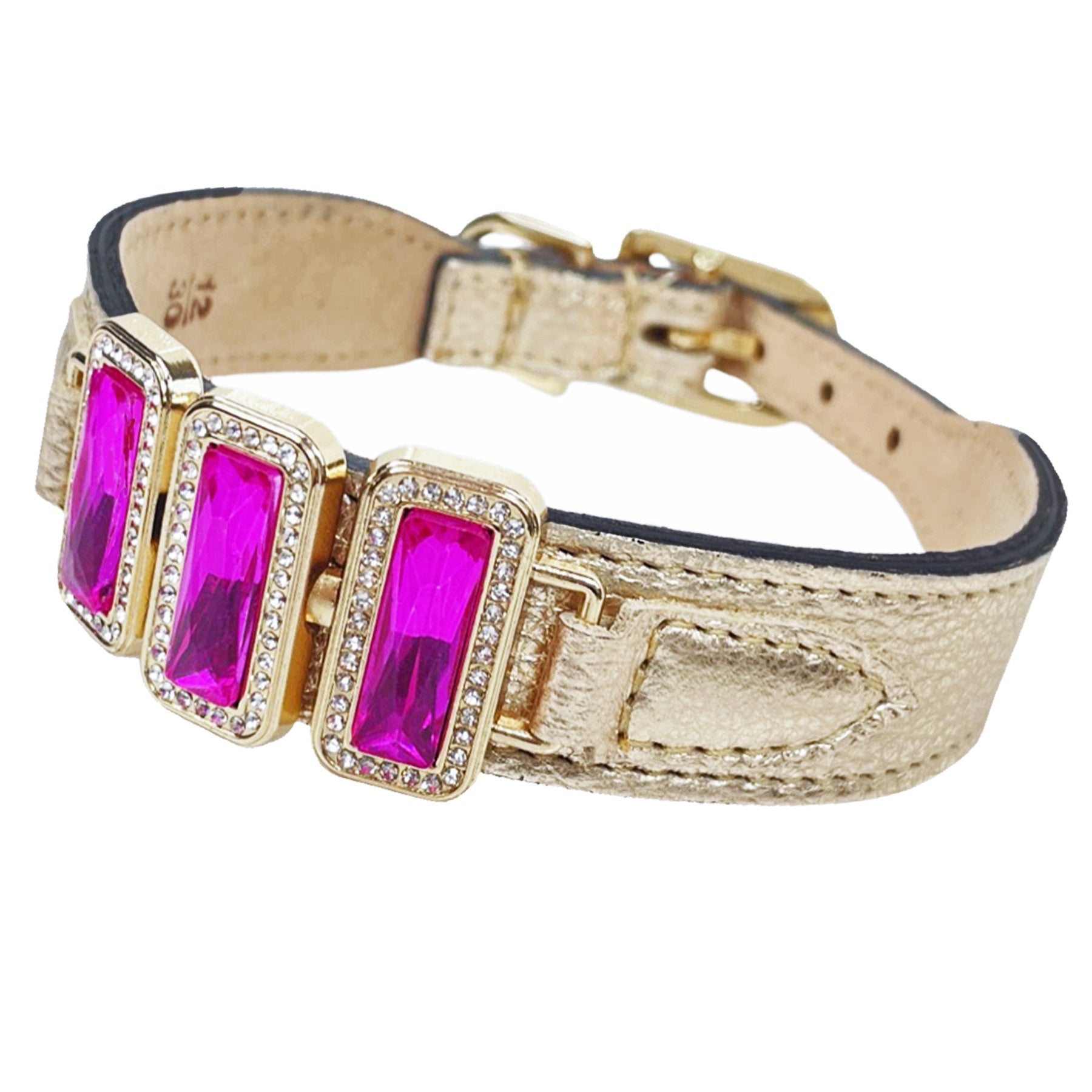 Imperial Collection in Metallic Gold, Fuchsia & Gold