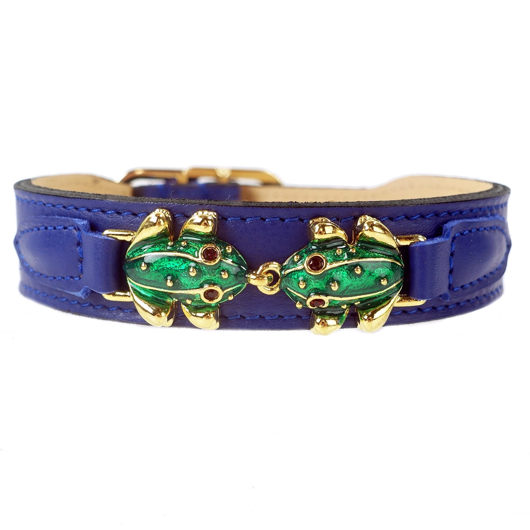 Leap Frog in Cobalt Blue